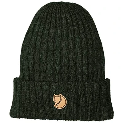 Afbeelding van Fjällräven Byron Muts Dark Olive Groen Mutsen