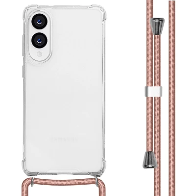 Afbeelding van imoshion Backcover met koord voor de Samsung Galaxy S25 Edge Rose Gold