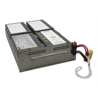 Image de Cartouche de batterie rechange APC #159 d&#039;onduleur 1 x Acide plomb noir pour P/N: SMT1500RM2UC, SMT1500RMI2UC
