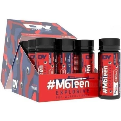 Afbeelding van Dorain Yates M6Teen Pre Workout Shots 12x 60ml Mojito