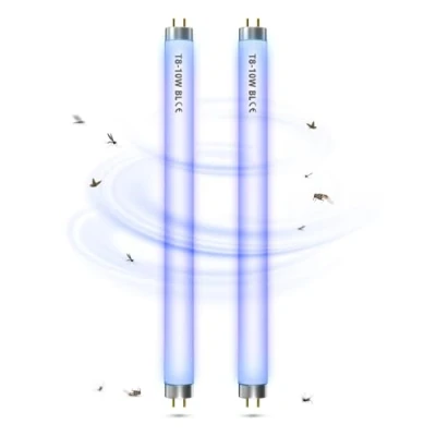 Afbeelding van BrightArk 10 W reservelamp voor vliegendoderlamp, FSL T8 F10W BL anti muggen lamp, UV buis 13 inch lamp tegen / vliegendoder insectenwerende 20 (2 stuks)