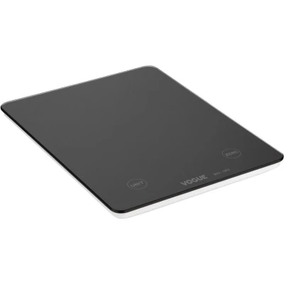 Afbeelding van Vogue Digitale Zwarte Vierkante Weegschaal 10 Kg FS488