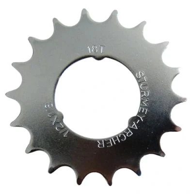 Afbeelding van SturmeyArcher Tandwiel Sturmey Archer 18T 1/8 Vlak model Chroom