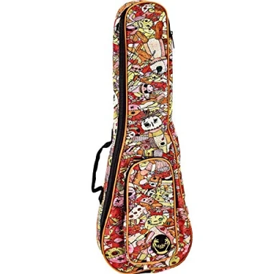 Afbeelding van Ortega KUB VP CC Keiki Gig Bag Voodoo Puppet (Concert Ukulele) Tas voor ukuleles