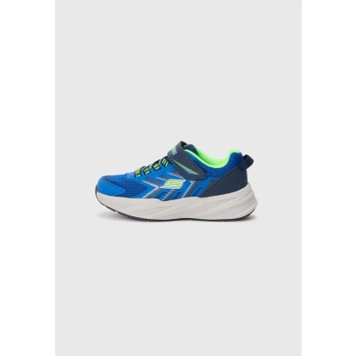 Afbeelding van Skechers Microspec Tread Sneakers laag blue/silvercoloured/lime voor kinderen, Maat: 30, Blue/silver/coloured/lime Schoenen