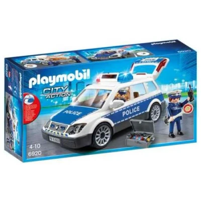 Image de Playmobil City Action 6920 Voiture de police avec gyrophare et sirène