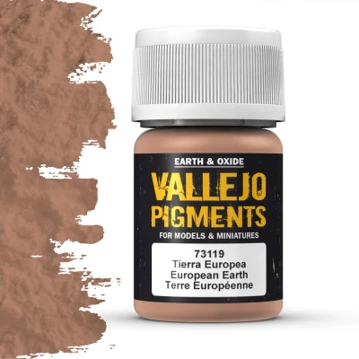 Afbeelding van Vallejo Pigment European Earth 35ml 73119