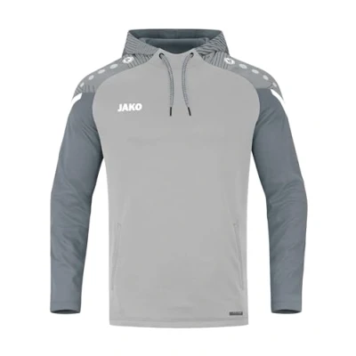 Afbeelding van JAKO Sweater met kap Performance Zacht grijs/steengrijs