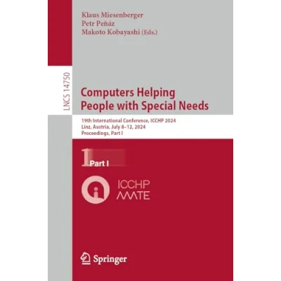 Afbeelding van Lecture Notes in Computer Science Computers Helping People with Special Needs