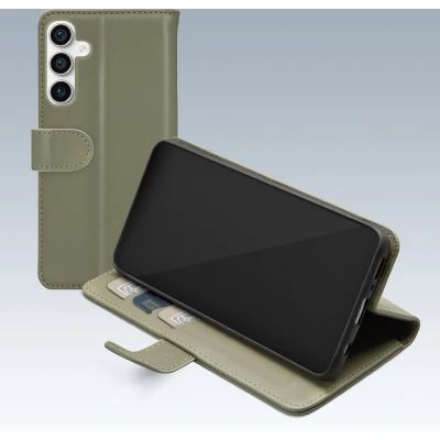 Afbeelding van Mobilize Premium Gelly Wallet Book Case Samsung Galaxy S23 FE 5G Green