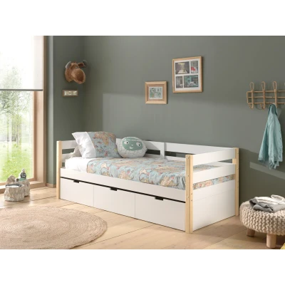 Afbeelding van Vipack Margrit kajuitbed 90x200 wit