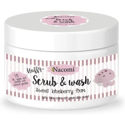 Afbeelding van Nacomi, Douchegel, Scrub &amp; Wash Schuim Om Lichaam Zoete Bosbes 180Ml (180 ml)