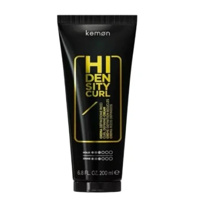 Afbeelding van Kemon Hi Density Curl, crème voor krullend haar, volume effect en anti kroes, geeft controle aan het 200 ml
