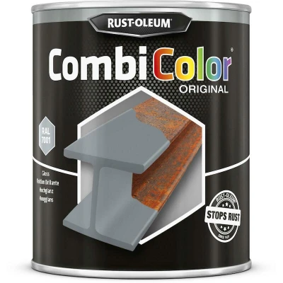 Afbeelding van Rust Oleum Combicolor Staalgrijs 750 ml