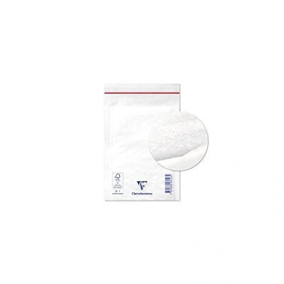 Afbeelding van Clairefontaine 7326C 10 witte bubbelfolies, 11 x 16 cm, 90 g