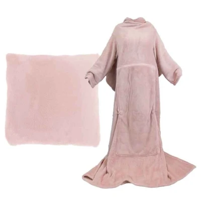 Afbeelding van Unique Living Plaid Snuggle old Pink 150x200cm