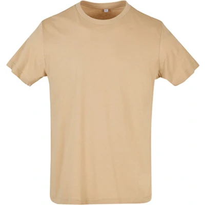 Afbeelding van Herenshirt &#039;Basic Round Neck&#039; met korte mouwen Union Beige M