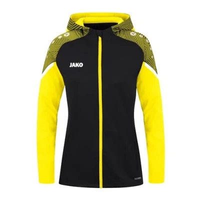 Afbeelding van JAKO Performance Trainings Trainingsvest, Dames, Maat: 44, Schwarz/soft yellow