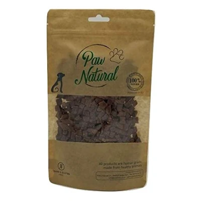 Afbeelding van Paw Natural Rund Vlees Trainingstraktatie, 250g. Snacks voor Honden, Beloningen, Graan en Glutenvrij Naturel Hondenvoer Dieren, alle rassen.