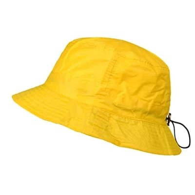 Afbeelding van TOUTACOO, Regenhoed, Rain Bob Verstelbaar Nylon Look, 032 Geel / M L,