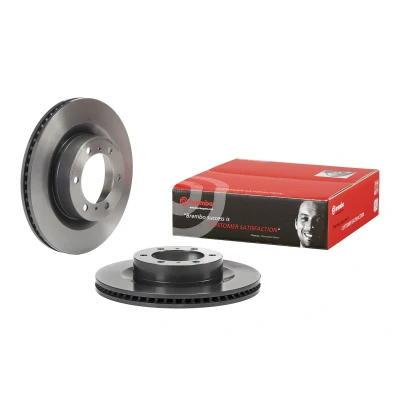 Afbeelding van BREMBO 09.E529.11 Remschijf 338 28 6 interne ventilatie