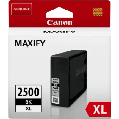 Afbeelding van Canon inktcartridge PGI 2500XL, 2.500 pagina&#039;s, OEM 9254B001, zwart