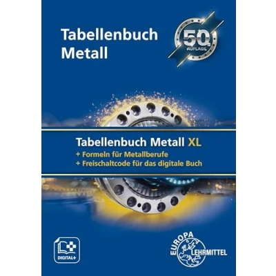 Afbeelding van Tabellenbuch Metall XL