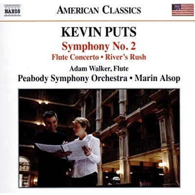 Afbeelding van Adam Walker &amp; Peabody Symphony Orchestra, Marin Alsop Puts: No.2/Flute Concerto (CD)