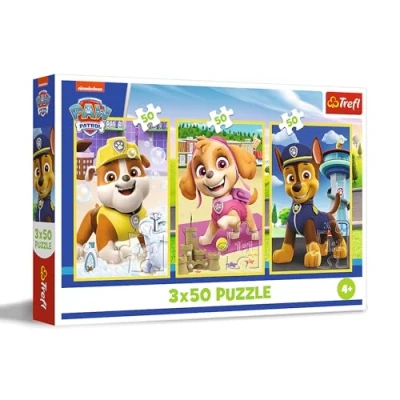 Afbeelding van Trefl Puzzle 3 x 50 Paw Patrol (150 onderdelen)