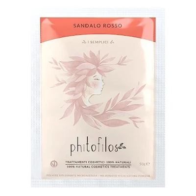 Afbeelding van Gecertificeerde haar kleur, poeder henna, SANDAAL ROOD 50gr