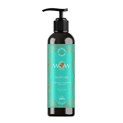 Afbeelding van MKS Eco WOW Nurture Sulfate free Shampoo&amp;Body Wash 296ml Haibu by Kapperskorting.com