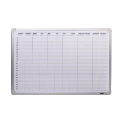 Image de Planning annuel 60x90 cm 5 langues Desq