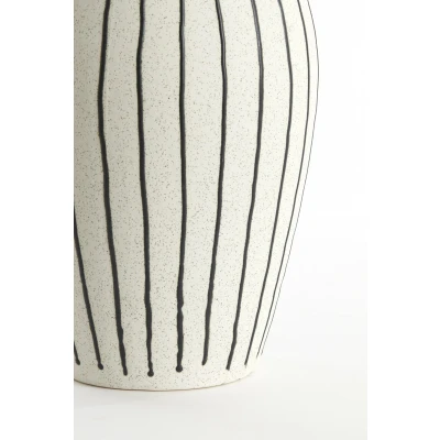 Afbeelding van Light &amp; Living Vaas DIPHU Ø23.5x43cm Wit