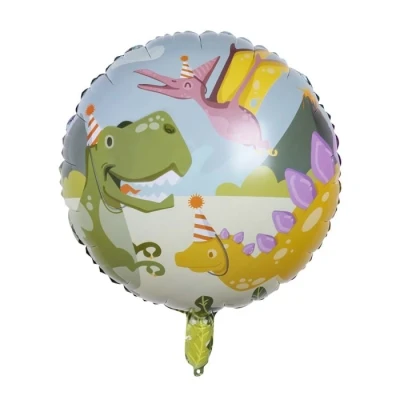 Afbeelding van Dinosaurus Feestje helium ballon 45cm