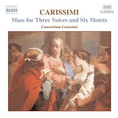 Afbeelding van Consortium Carissimi Mass For Three Voices, Six Motets (CD)