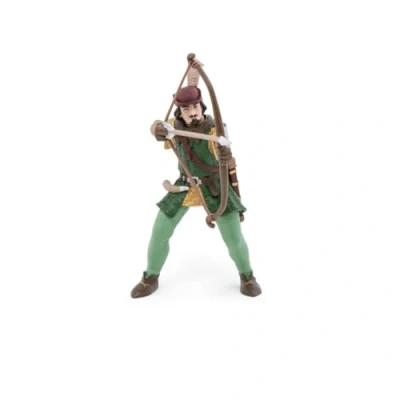 Afbeelding van Papo Handbeschilderd beeldje Middeleeuws Fantastisch Robin Hood staand 39954 Verzamelobject voor kinderen Meisjes en jongens Vanaf 3 jaar