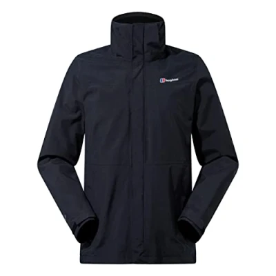 Afbeelding van Berghaus Hillwalker InterActive Shell Jas Heren, black/black Maat M