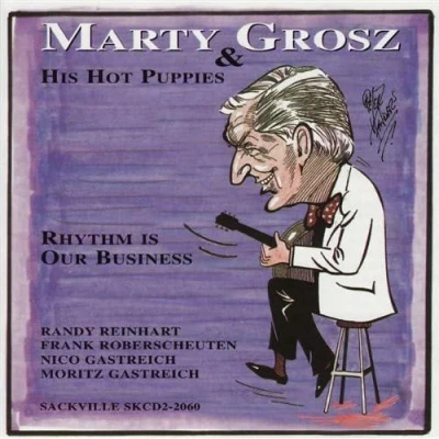 Afbeelding van Marty Grosz &amp; His Hot Puppies Rhythm Is Our Business (CD)
