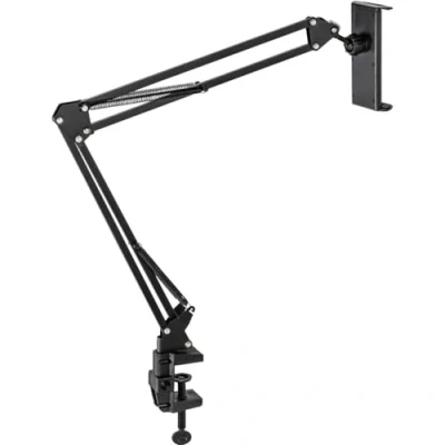 Afbeelding van Hama Tablet houder Voor Tafels Etc. Zwenkarm Met 2 Scharnieren App. 7 12,9