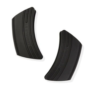 Afbeelding van Le Creuset Silicone Set Van 2 Handvatten In Ebbenzwart