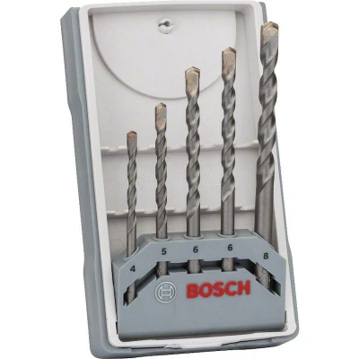 Afbeelding van Carbide Beton spiraalboren set 5 delig Bosch Accessories CYL 3 2607017080 Cilinderschacht 1 set(s)