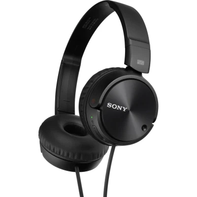 Afbeelding van Sony Opvouwbare Instap Hoofdtelefoon Met Digitale Ruisonderdrukking Zwart