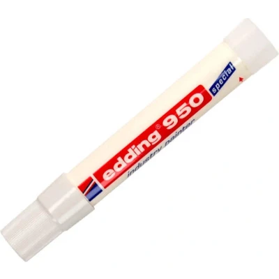 Afbeelding van Viltstift edding 950 pastamarker industry rond 10mm wit