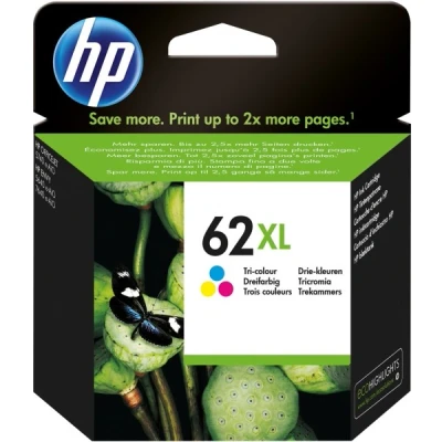 Afbeelding van HP Inktcartridge C2P07AE 62XL kleur HC