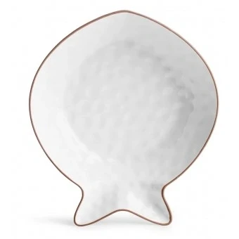 Afbeelding van Sagaform Servingbowl Fish, Big, White