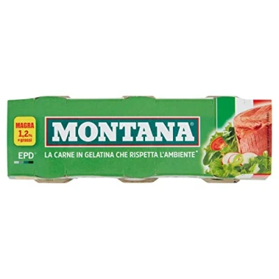 Afbeelding van Simmenthal Montana Testpakket rundvlees met plantaardige gelatine Ingeblikt vlees 100% Italiaans (30 x 70g)