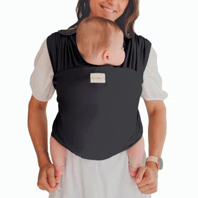 Afbeelding van Babylonia draagdoek Tricot Slen Antraciet