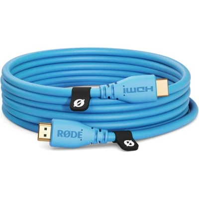 Afbeelding van RØDE HDMI 3 Blauw (3 m, HDMI), Videokabel
