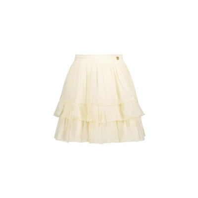 Afbeelding van Kinder Rokken tamar Silky Voile Skirt *dreamy Creamy* Dreamy Creamy Maat 110 Le Chic