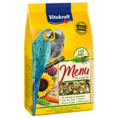 Afbeelding van Vitakraft Papegaaien Premium Menu Vogelvoer 3 kg